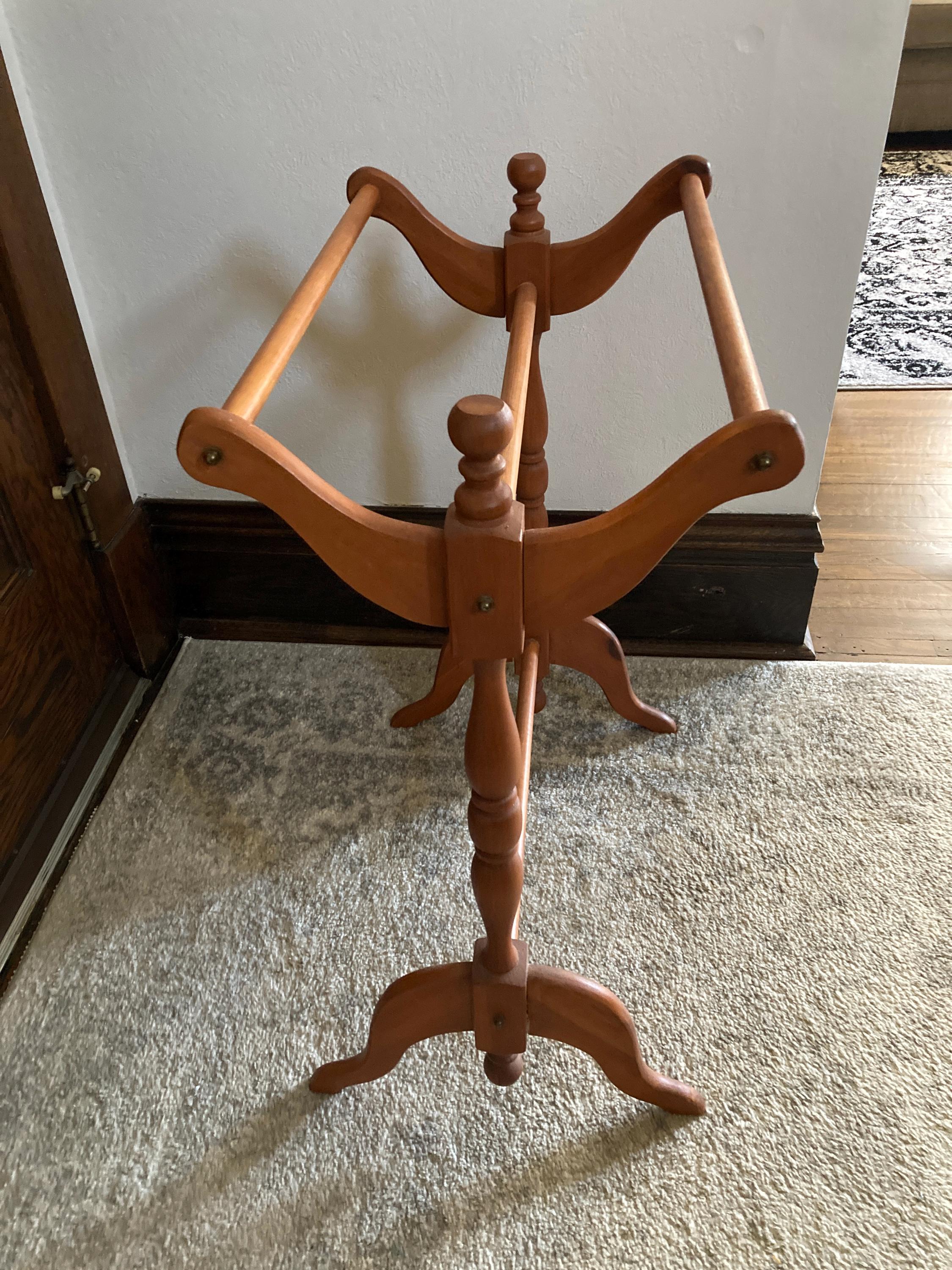 ヴィンテージ☆キルトラック ヴィンテージ☆キルトラック Vintage Wood Quilt Rack, **LOCAL PICKUP