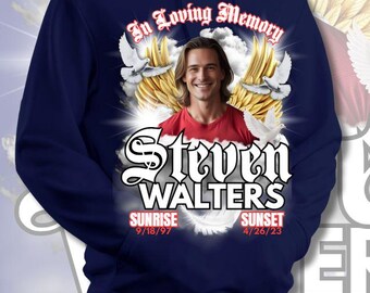 Modelo de design memorial editável para Canva Pro: Lembrança Funerária