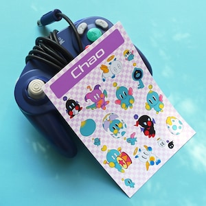 sonic chao | matte vinyl sticker sheet