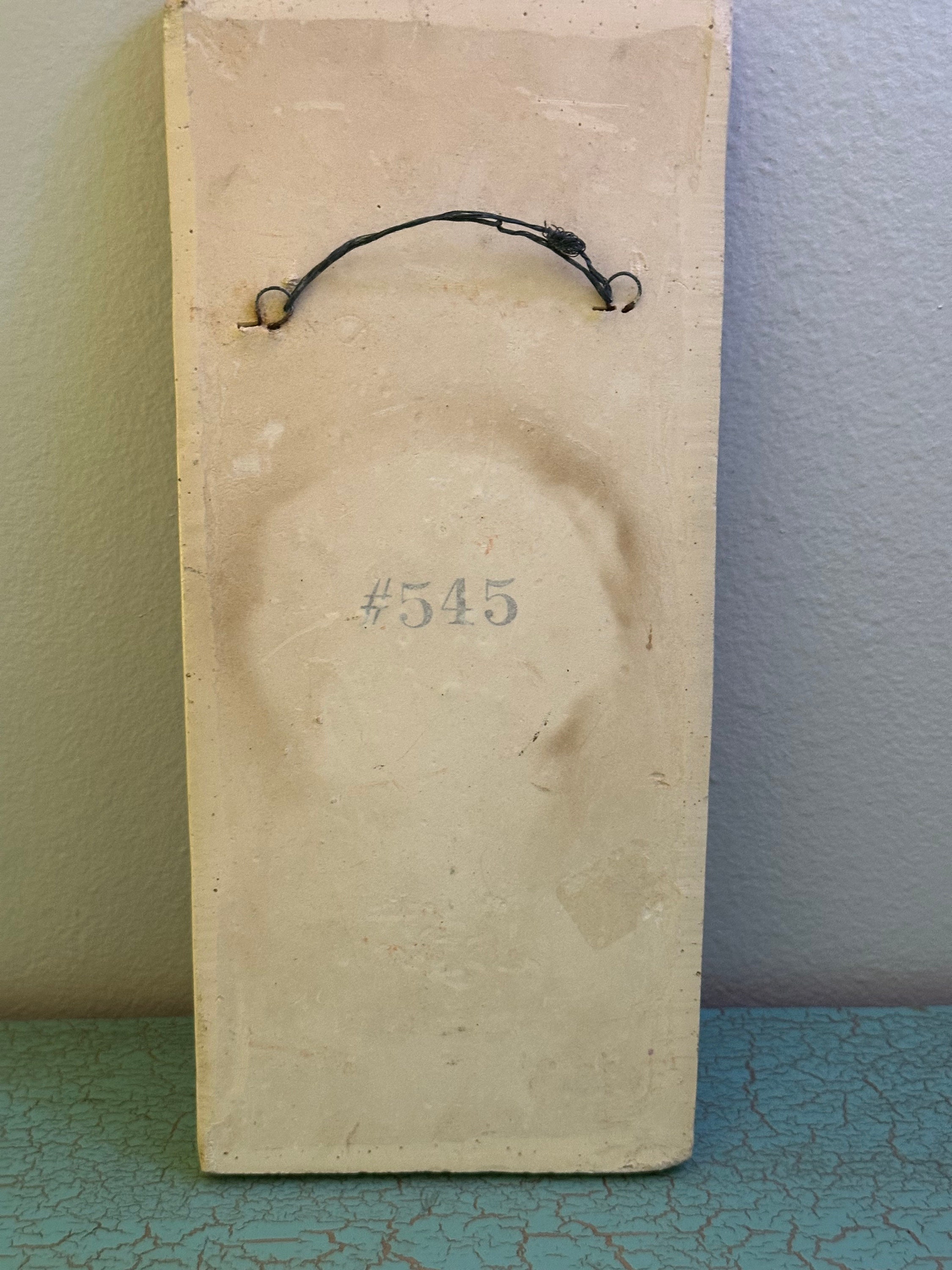 Set of 2 Vintage Four Seasons Chalkware Wall Decor Featuring spring and ...