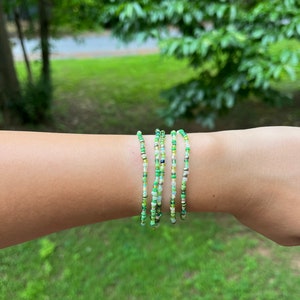 Limelight Seed Bead Bracelet Set