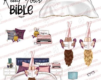 Chica lee tu Biblia