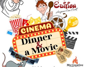 Cena y película de Ratatouille (recetas e imprimibles para la fiesta incluidos)