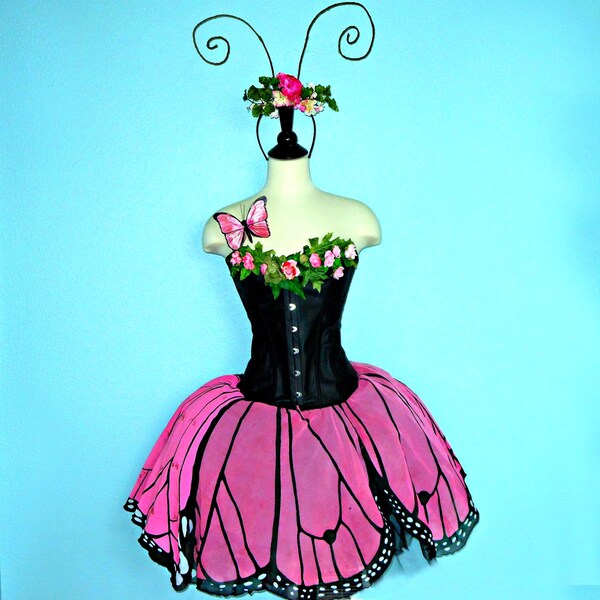 ONE HUNDRED DOLLARS final sale - fairy costume - corset bust size 38 to 40 inches