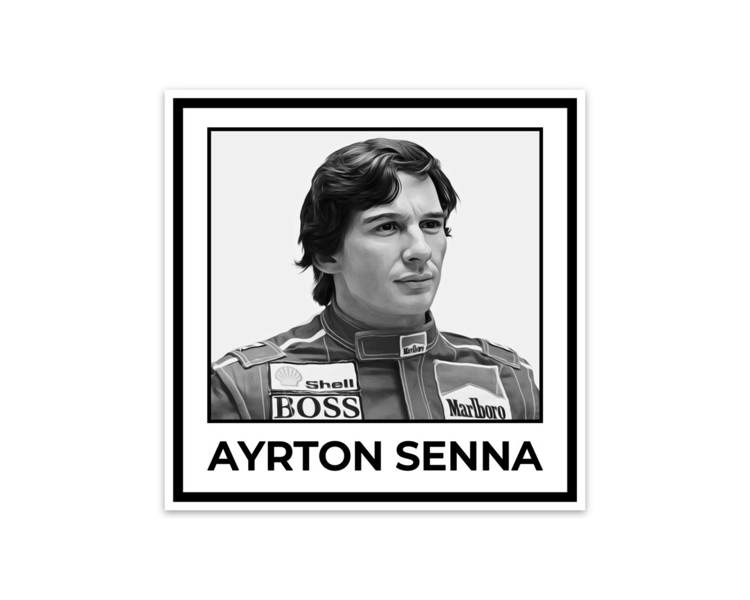 Carte Postale Ayrton Senna - Pilote De F1 - Bon état