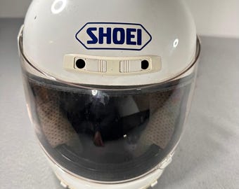 1980年代ヴィンテージ フルフェイス バイクヘルメット - ホワイト