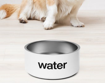 water - Dog Bowl Cat Bowl Pet Bowl