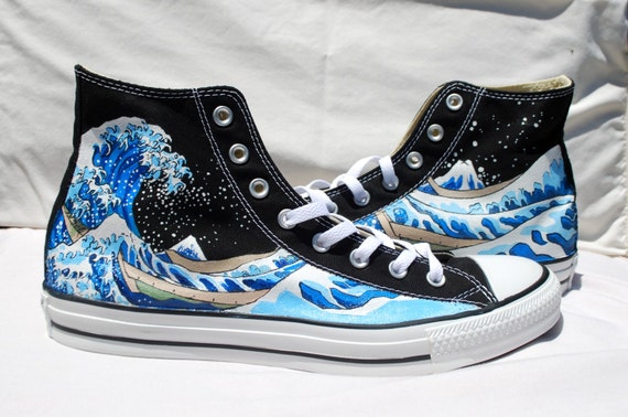the great wave off kanagawa shoes