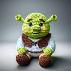 Shrek Pattern - Etsy UK