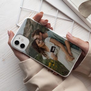 Custom Photo Phone Case - Best Friend Gifts - iPhone Case with Photos - Personalized Collage Phone Cover - Photo Phone Case For Party Favors