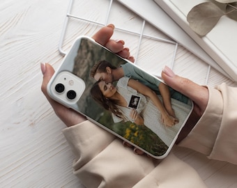Custom Photo Phone Case - Best Friend Gifts - iPhone Case with Photos - Personalized Collage Phone Cover - Photo Phone Case For Party Favors