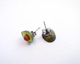Miniature Avocado Earrings