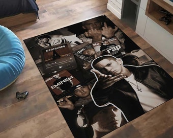 Superstar Rug, Music Star Art, Hip Hop Decor, Personalized Gift