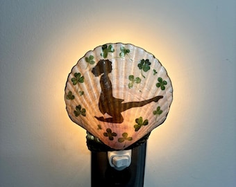 Irish Step Dancer Night Light - Leaping Pose