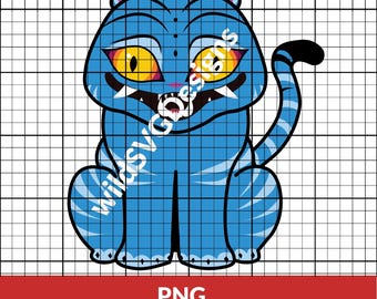 Derpy Tiger K-Pop Demon Hunter PNG | Cute Digital Clipart for Cricut & Silhouette | Instant Download