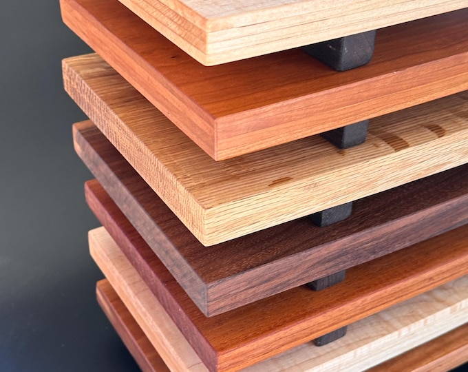 Handmade Wood Serving Tray – Sushi Appetizer Platter (8x20)