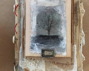 Altered Book Online Video Workshop, Mixed Media Art Class