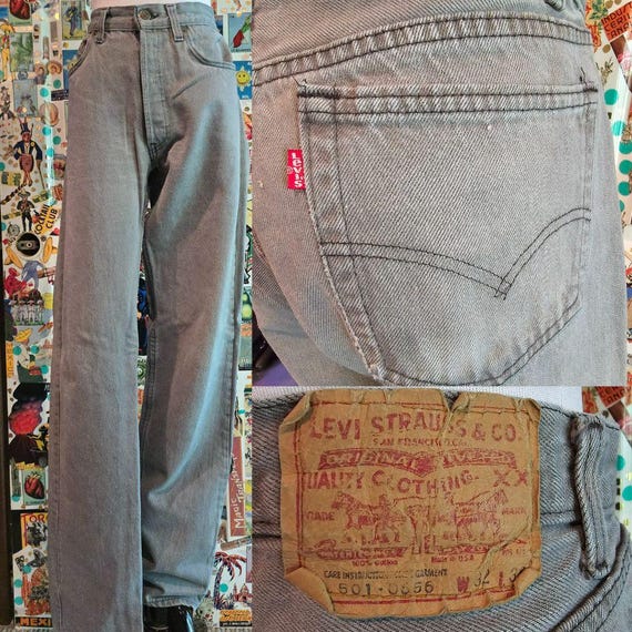 80's levis 501 デニム MADE IN USA 524工場 脇割り パンツ 80's levis 501 デニム MADE IN USA 524工場 脇割り パンツ