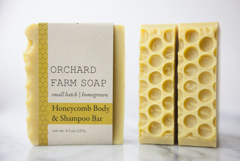 Shampoo and Body Bar//natural Soap//homegrown Etsy