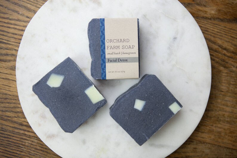 Facial Detox Soap// Activated Charcoal// Complexion Soap Etsy