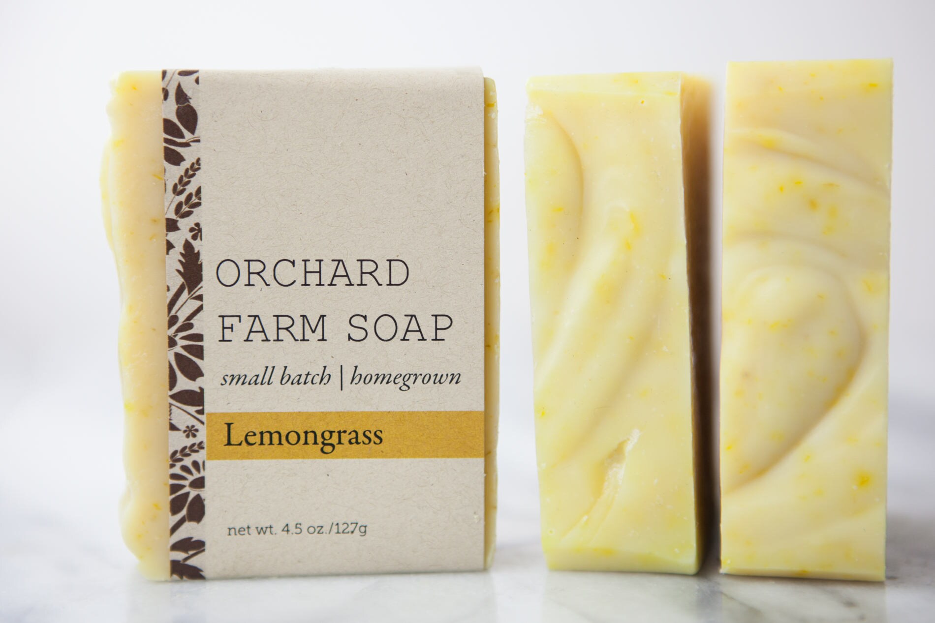 Lemongrass// Calendula// Natural Soap// Sensitive Skin// Etsy