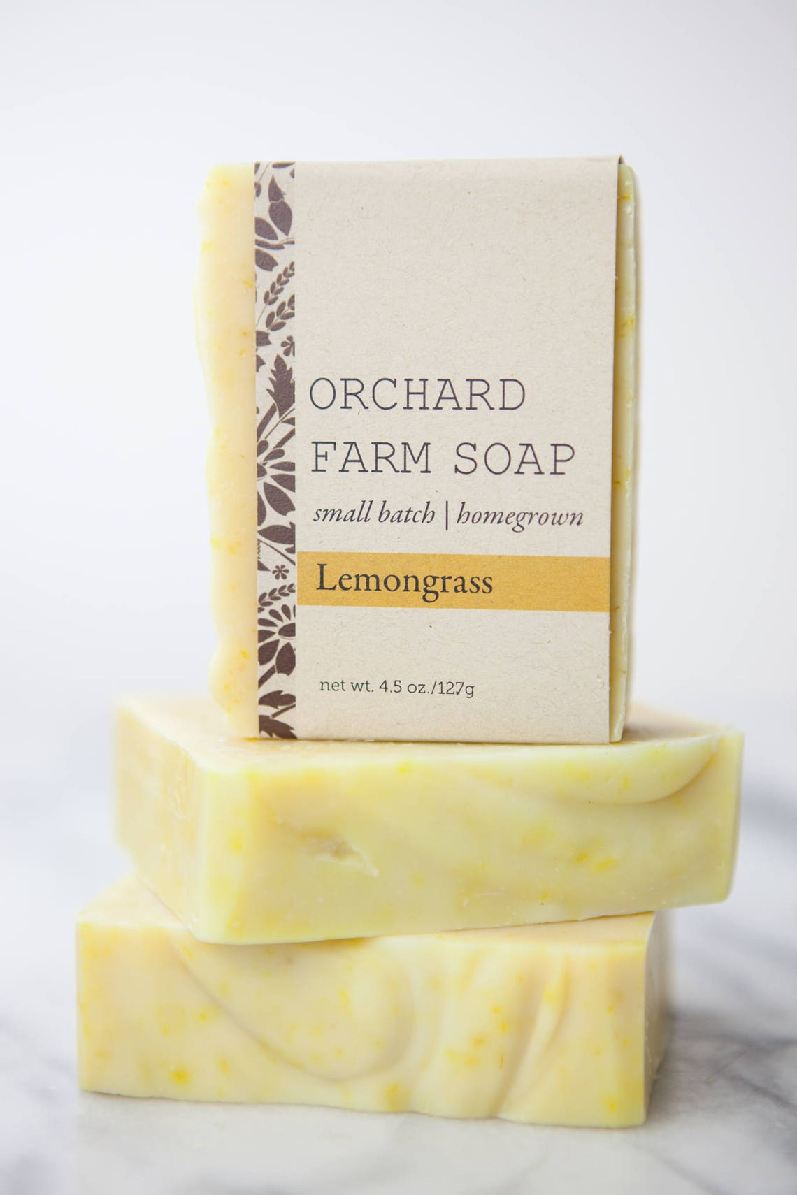 Lemongrass// Calendula// Natural Soap// Sensitive Skin// Etsy