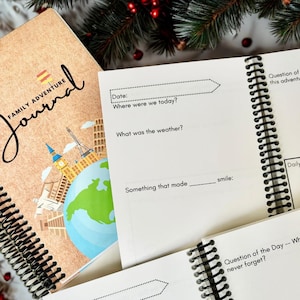 Family Adventure Journal: Kid's Memory Book, Road Trip Vacation Gratitude Keepsake Gift