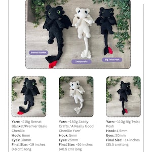 PLUSHIE Version - Nova the Fury Dragon PDF Crochet Pattern - Etsy