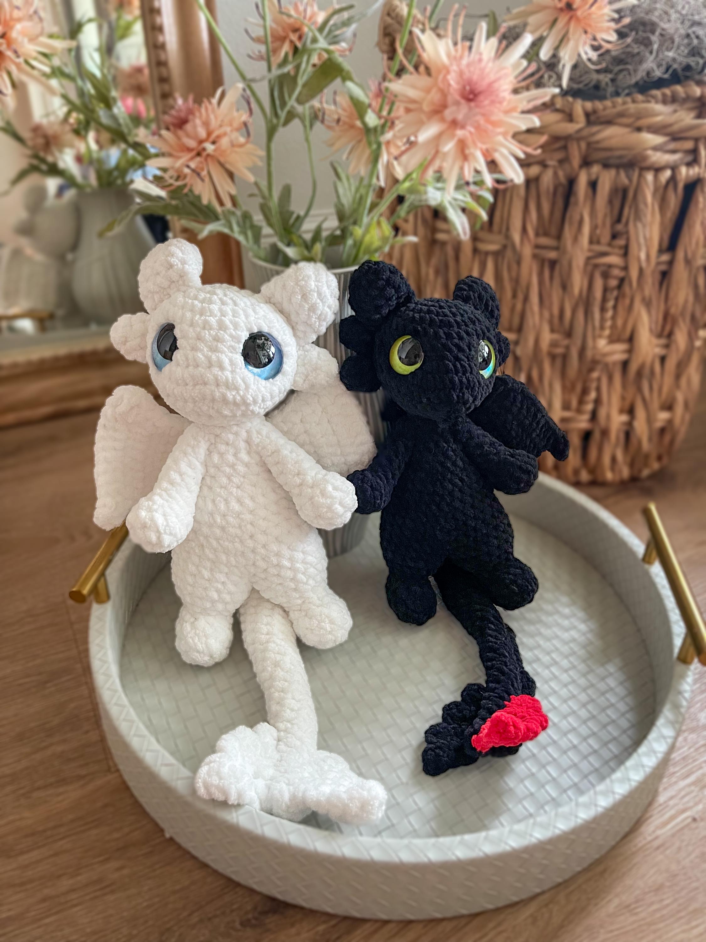 2 Pattern Bundle: Nova the Fury Dragon - Plushie and Snuggler