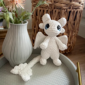 PLUSHIE Version - Nova the Fury Dragon PDF Crochet Pattern - Etsy