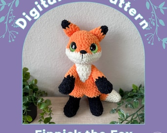Finnick the Fox PDF Crochet Pattern