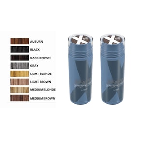 XFusion Keratin Haarfaser Faser 28g Schwarz Dunkelbraun Mittelbraun Hellbraun Schneller Versand