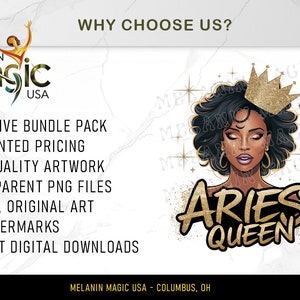 Aries Queen Png Sublimation Design, Zodiac Queen Png, Aries Birthday