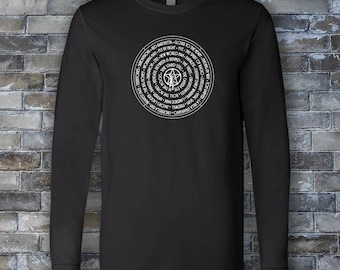 Rush Unisex Black Long Sleeve T-Shirt: Greatest Songs Collage