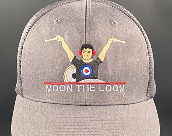 Keith Moon “Moon the Loon“, Drummer of The Who Adjustable Dark Gray Hat