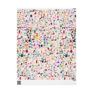 Taylor Presentpapper Swift Födelsedagspresentpapper för Flicka Taylor-tema Födelsedagsfest Eras Inspirerat Flickigt Hantverkspapper Ryktesorm Showgirl bild 7