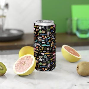 Taylor Coozie Swift Can Cooler Reputation Cozie Seltzer Cover Rep Era Gifts for Her Teen gift Drink Cover Black Coozie Rep Themed Gift