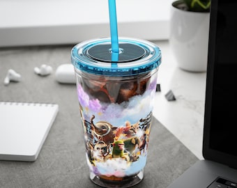 Italian Brainrot Gift Italian Brainrot Cup for Teen Meme Gifts for Kids Birthday Brain rot Themed cappachino assasinino Tung Tung Tumbler