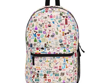 Taylor-ryggsäck, Eras Inspired, Swifti-bokväska, Tay Tay-fan, Travis och Taylor, showgirl-present till henne Tillbaka till skolan-tonårsflicka-accessoarer
