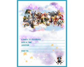 Italian Brainrot Birthday Party Invite Birthday Invites for Teens Meme Sleepover Birthday Card Funny Teen Kid Weirdcore Viral TikTok