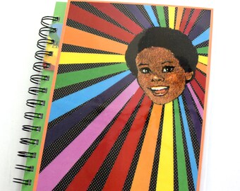 Rainbow Girl Notebook