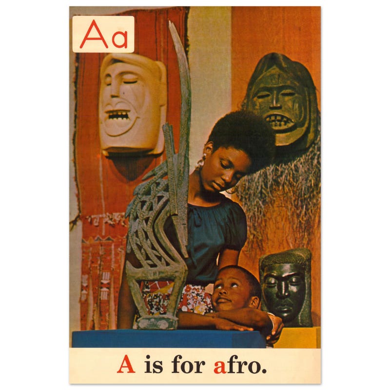 Alphabet Black People - Etsy
