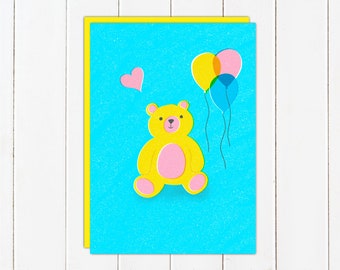 Teddy Bear Card