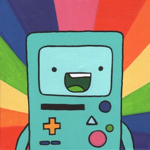 BMO // Adventure Time Fan Art Print