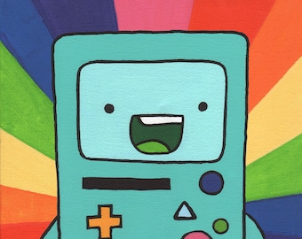 BMO // Adventure Time Fan Art Print