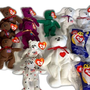 McDonalds TY Teenie Beanies Beanie Baby Lot of 12