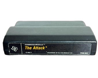 The Attack Game - Texas Instruments TI-99/4A Command Module PHM3031 Vintage 1980
