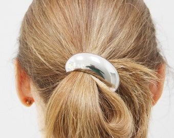 Gold or Silver Statement Ponytail Holder