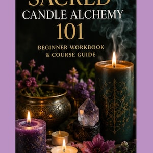 Sacred Candle Alchemy 101 LIVE | Beginner Candle Magic Class | 4-Week Zoom Course with Instructor