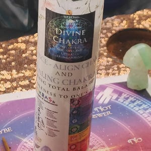 Chakra Balancing Healing Candle